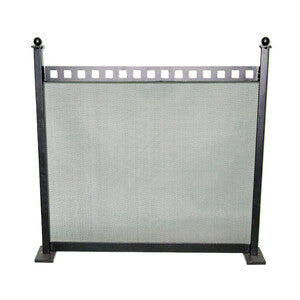 C PARASCINTILLE A PANNELLO  63,5X61,5 P/CAMINO NERO- 1,0 pz