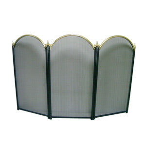 C PARASCINTILLE 3 PANNELLI  98,5X1,5X61 P/CAMINO ORO- 1,0 pz