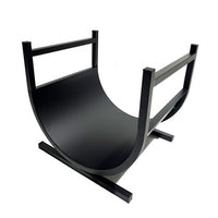 C PORTALEGNA P/CAMINO 43X36XH39CM NERO- 1,0 pz