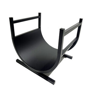 C PORTALEGNA P/CAMINO 43X36XH39CM NERO- 1,0 pz