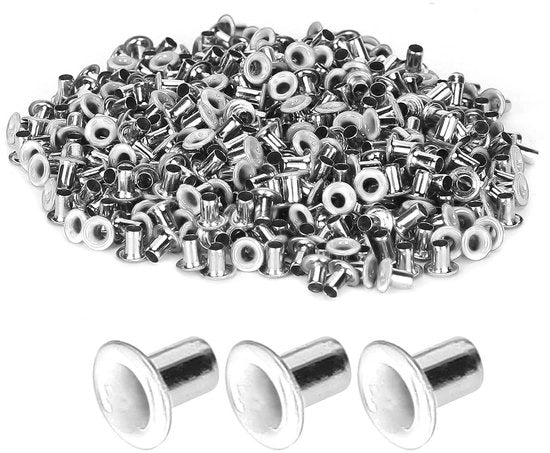 Occhielli in rame da 2mm per abbigliamento e borse - 500 pezzi