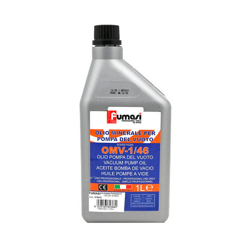 OLIO MINERALE PER POMPE VUOTO- 1 lt- FUMA- pezzi 1