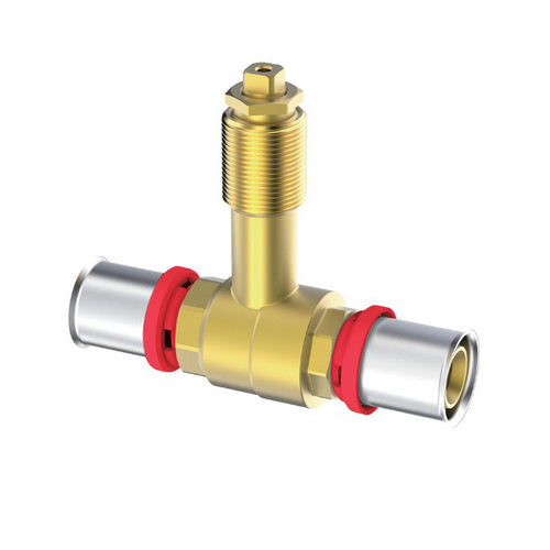 VALVOLA A INCASSO E 2 RACCORDI A PRESSARE PER MULTISTRATO IKARO- 16 x 16- IKARO- pezzi 1