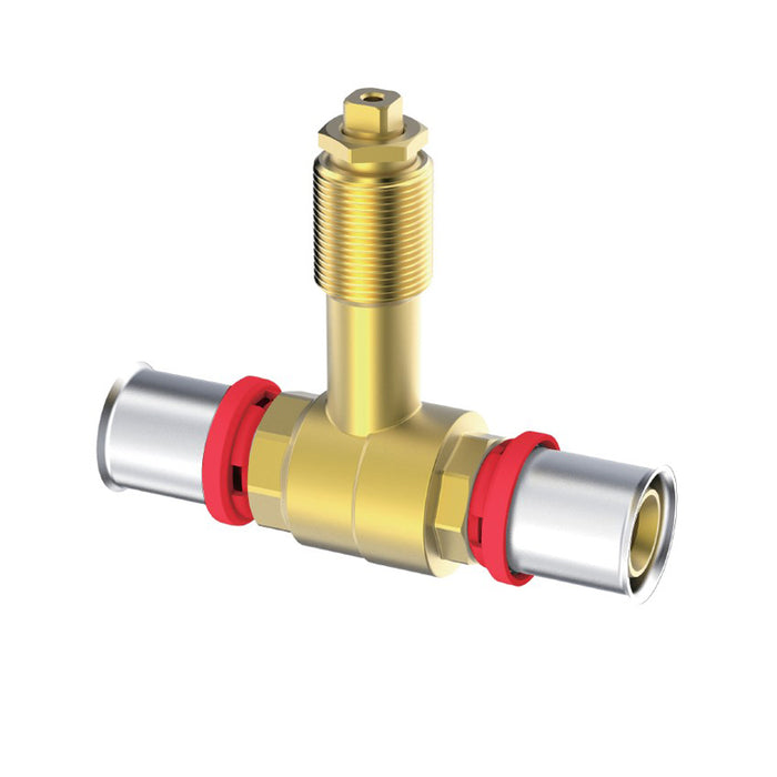 VALVOLA A INCASSO E 2 RACCORDI A PRESSARE PER MULTISTRATO IKARO- 20 x 20- IKARO- pezzi 1