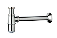 Sifone a bottiglia in ottone cromato senza piletta per lavabo 1”×ø26 TEA