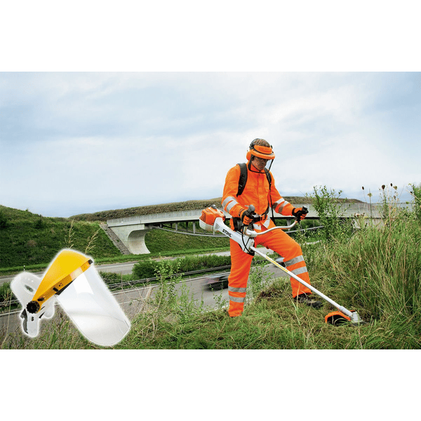 VISIERA DI PROTEZIONE IN POLICARBONATO 'SUPERPRO' - - IDEAL STAR