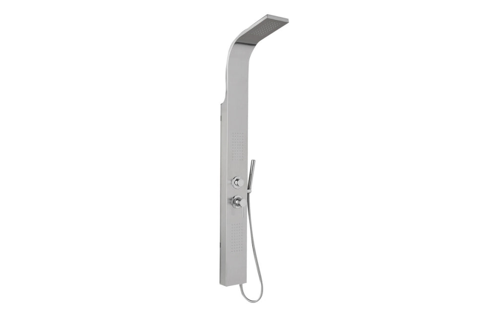 Parete Attrezzata Multifunzione Mod. Loira Inox