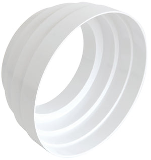 CONO DI RIDUZIONE PER AERAZIONE CANALIZZATA  ø mm. 150-121, col. Bianco