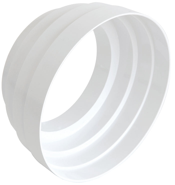 CONO DI RIDUZIONE PER AERAZIONE CANALIZZATA  ø mm. 150-121, col. Bianco