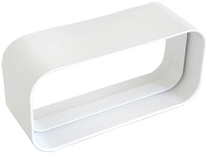 GIUNTO ORIZZONTALE F/F PER AERAZIONE CANALIZZATA mm. 120X60, col. Bianco