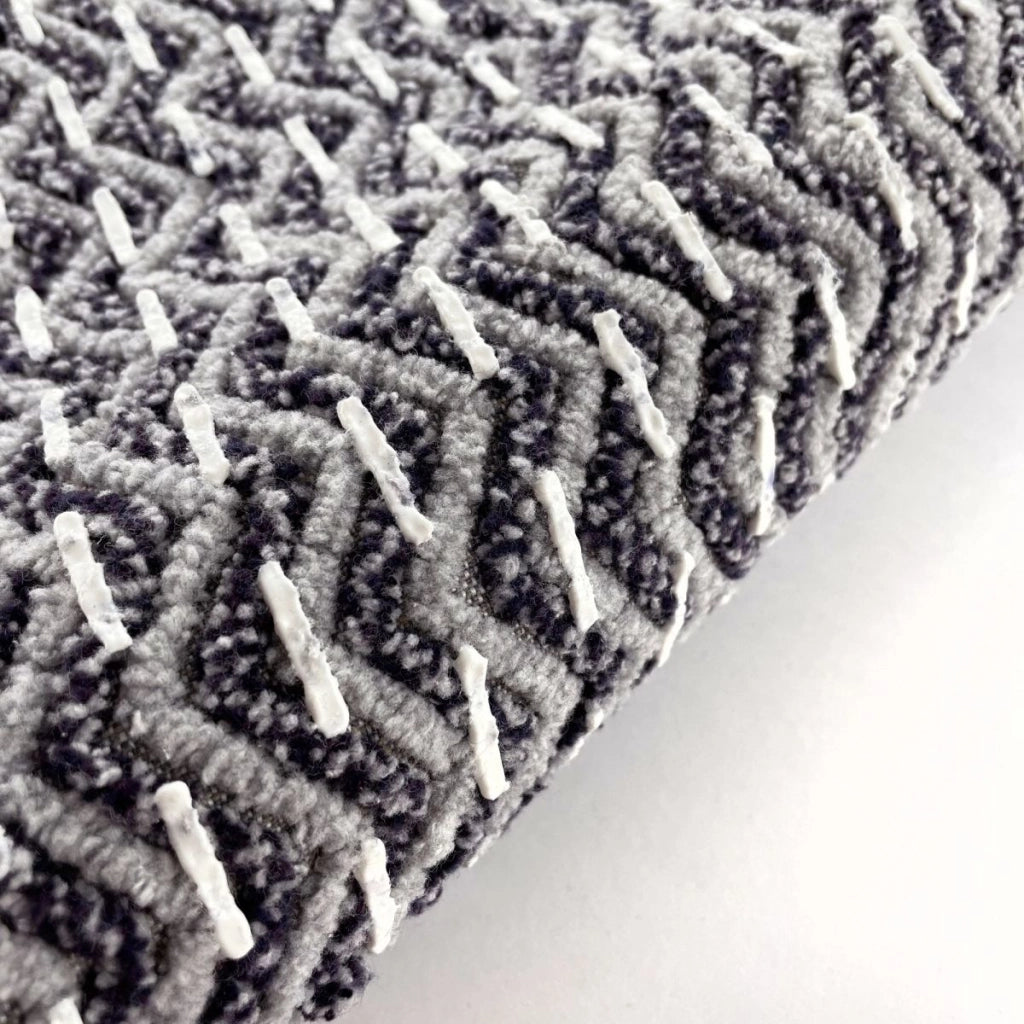 TAPPETO CHANTAL 56X56CM PERLA IN COTONE