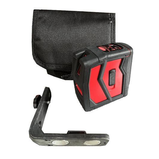 LIVELLO LASER IDEAL STAR 2 LINEE Col. rosso, portata fino a 15mt - IDEAL STAR