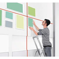 LIVELLO LASER IDEAL STAR 2 LINEE Col. rosso, portata fino a 15mt - IDEAL STAR