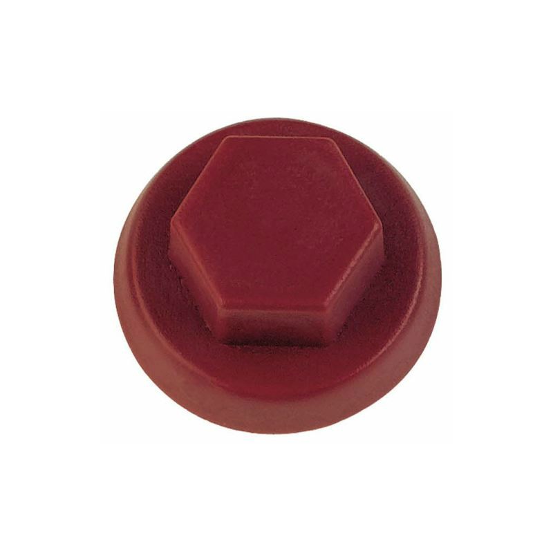 CAPPUCCIO PER TIRAFONDO rosso siena - 1 centinaio - FRIULSIDER