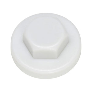 CAPPUCCIO PER TIRAFONDO bianco grigio - 1 centinaio - FRIULSIDER