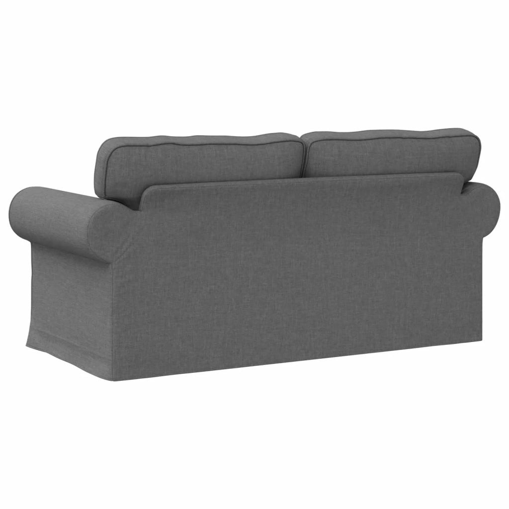 Divano Grigio scuro 175 x 82 x 80 cm Tessuto 42024307