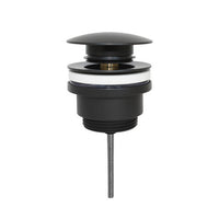 PILETTA CLICK CLACK CON VITE CENTRALE- Nero Opaco- GOPLA- pezzi 1