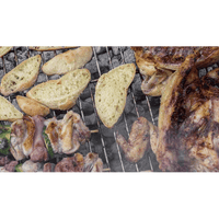 BARBECUE A GAS DUE FUOCHI IDEAL STAR cm 91,3x46x102h - IDEAL STAR