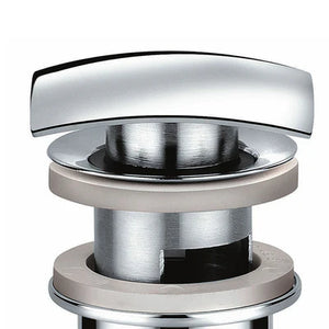 PILETTA LAVABO CLICK-CLACK TAPPO QUADRO CON TROPPO PIENO- 1 1/4- DH- pezzi 1