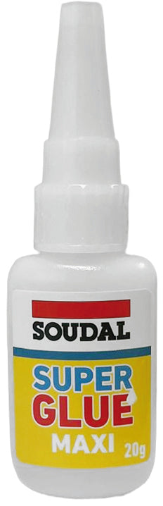 Soudal COLLA ''CYANOFIX SUPERGLUE MAXI'' gr.20 , pz.12