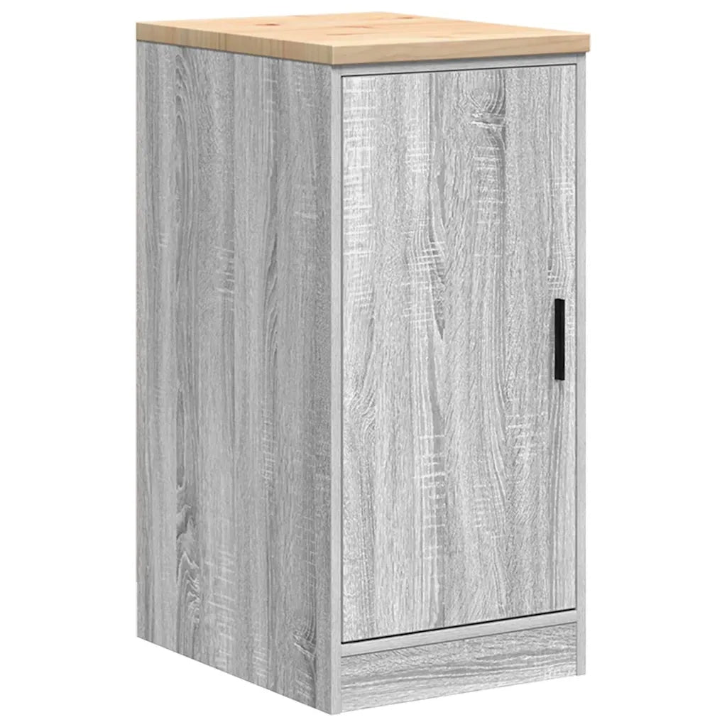 vidaXL Armadietto per Garage Grigio Sonoma 40x51x85 cm