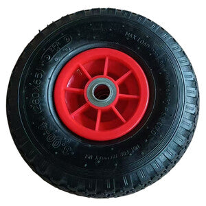 Ruota per carriola o carrello in nylon con cuscinetto a sfera diametro 260 mm Giardinaggio