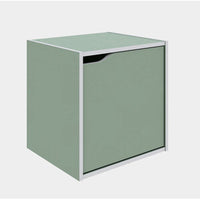CUBO C/ANTA 35X29,2X35 CM VERDE SALVIA- 1,0 pz
