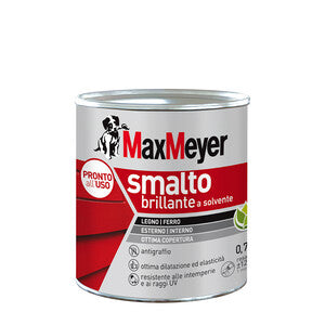 MAX SMALTO BRILLANTE ROSSO R3020 0,750 L- 4,0 pz