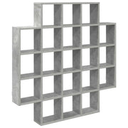 Scaffale da parete Grigio Cemento 100 x 13 x 100 cm 8012247
