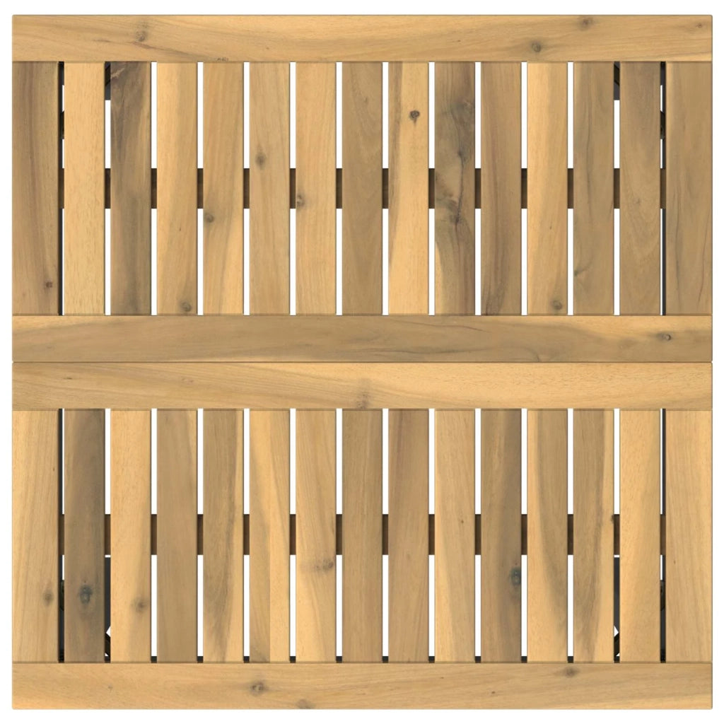 Tavolo Bar da Giardino Bianco e Nero 60 x 60,5 x 105 cm 901772