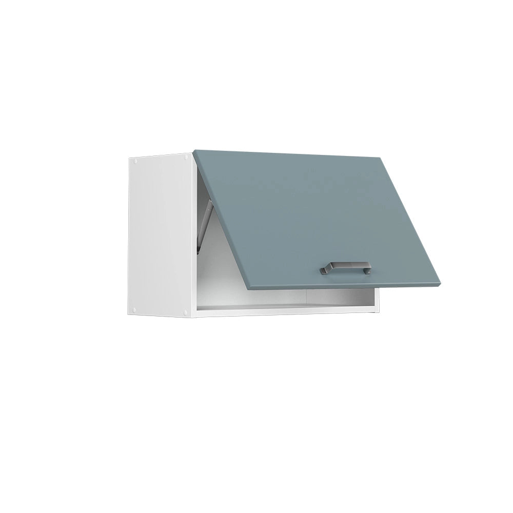 Vicco Pensile da cucina Grigio-blu 60 cm Piatto