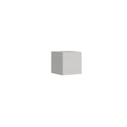 Pensile Isoka L.40 H.40 P.39,2 sx-dx Bianco Frassino