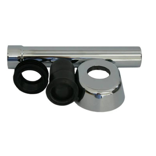 CANOTTO D'ALLACCIAMENTO PER CASSETTA UNICA+  GEBERIT- Diam. 40/44 L.250 Cromo- GEBER- pezzi 1