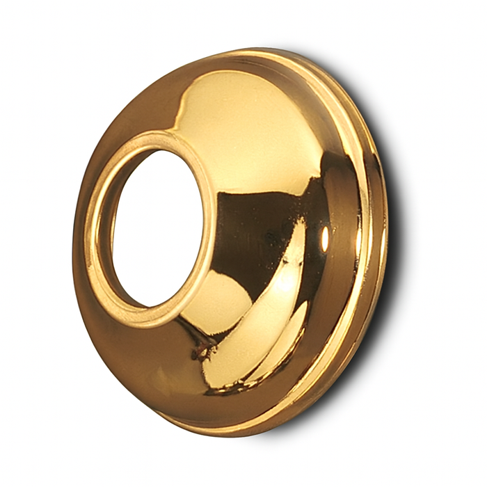 ROSONE IN OTTONE PER WC DIAM. 76 MM- Foro 30 mm -  Dorato- DEBOR- pezzi 1