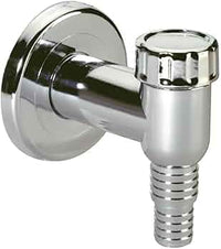 RACCORDO SIFONE LAVATRICE ESTERNO CON VALVOLA NON RITORNO- Cromato- GOPLA- pezzi 1