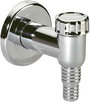 RACCORDO SIFONE LAVATRICE ESTERNO CON VALVOLA NON RITORNO- Cromato- GOPLA- pezzi 1