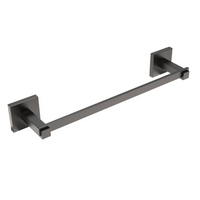 PORTA ASCIUGAMANI MOD. TREND- Nero opaco cm 35xh.5x7,3- METAF- pezzi 1