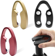 Taglierino per pellicola di vino - 3 pezzi - Plastica duratura/Rossa inossidabile - Grip antiscivolo - Taglierino pellicola di vino - Utensile essenziale per gli appassionati di vino