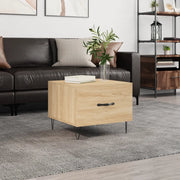 Tavolino da Salotto-Tavolino da soggiorno-Tavolo Rovere Sonoma 50x50x40 cm Legno Multistrato 414570