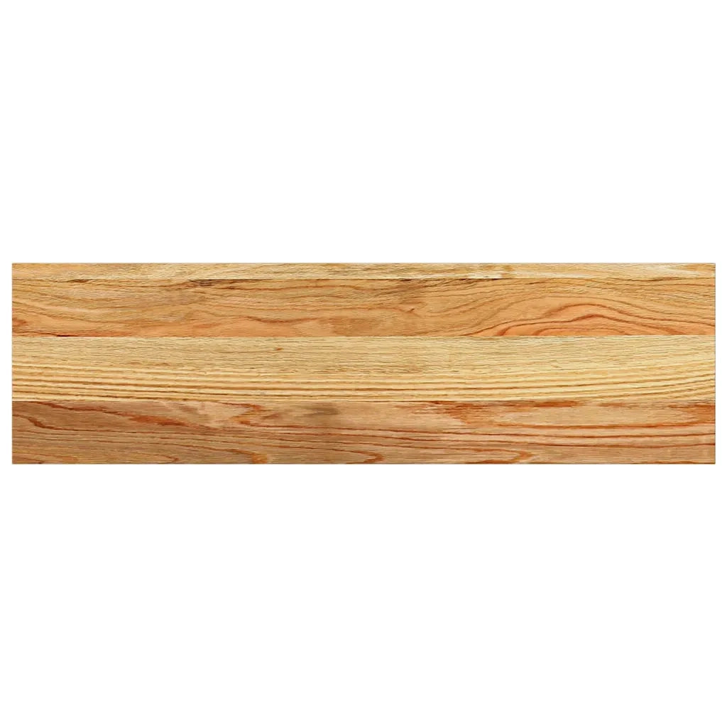 Davanzali 2 pz Marrone Chiaro 70x20x2 cm Legno Massello Rovere 4009133