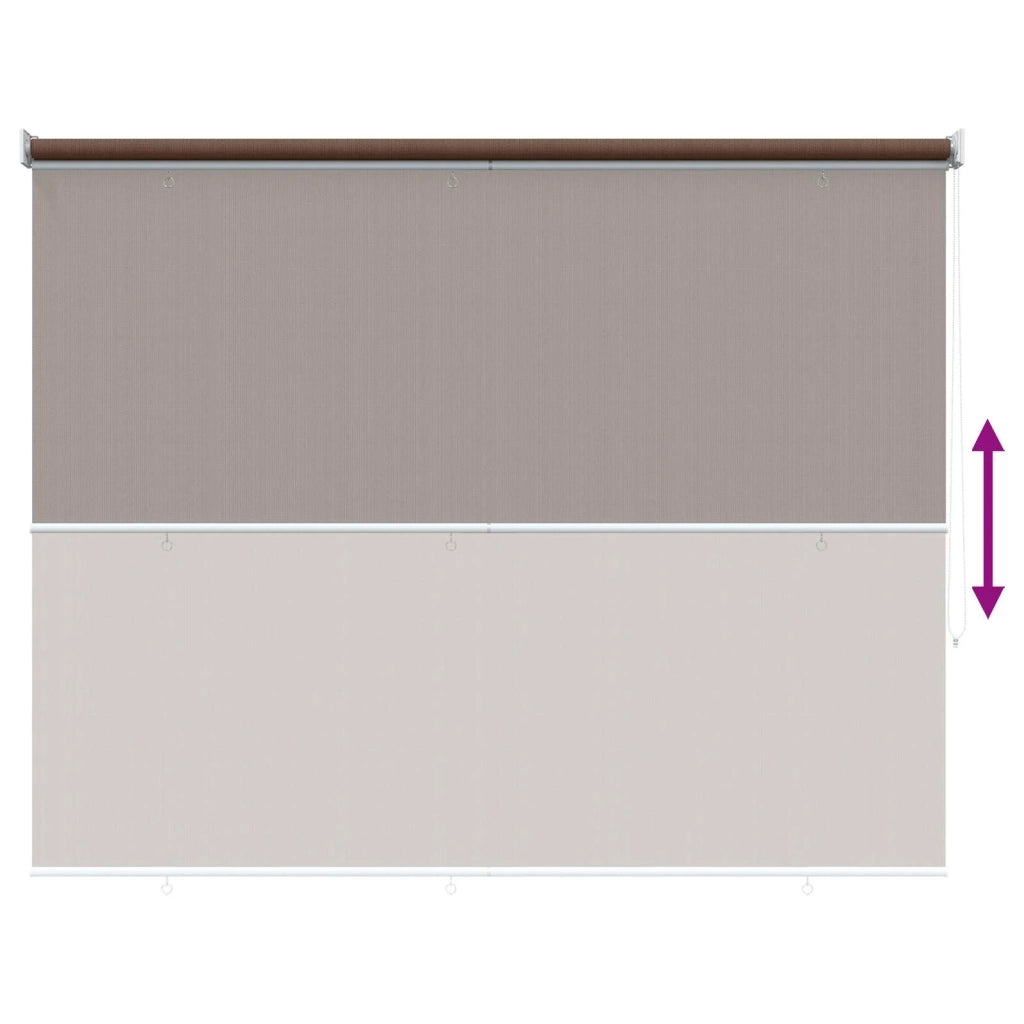 Tenda a Rullo Esterno Blocco UV 90% Tortora 200 x 230 cm HDPE 42036162