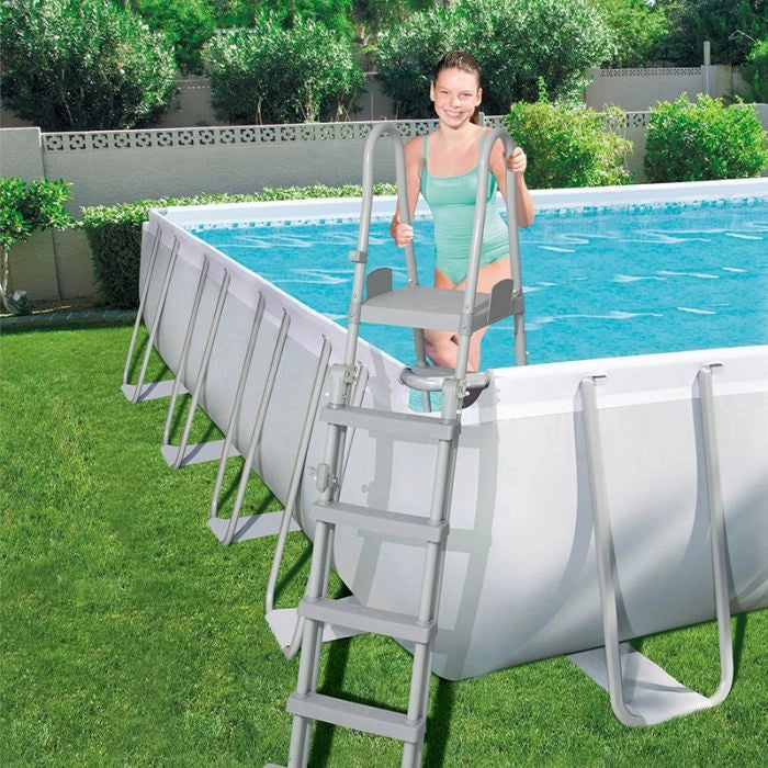 Piscina fuori terra rettangolare Bestway POWER STEEL 9,56 x 4,88 x h 1,32 m