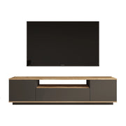 Porta TV in legno "FR7" - 180 x 44 x 44 cm - Pino AtlanticoAntracite
