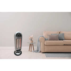 STUFA AL CARBONIO OSCILLANTE 1000 Watt - IDEAL STAR