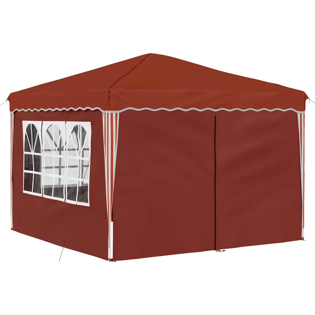 Tenda per feste a pop-up 288 x 288 x 245 cm Terracotta