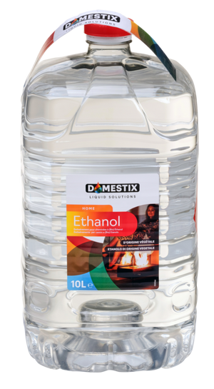 Combustibile liquido bioetanolo di origine vegetale 10 litri per camini e stufe ethanol Qlima