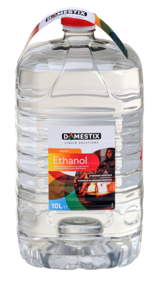 Combustibile liquido bioetanolo di origine vegetale 10 litri per camini e stufe ethanol Qlima