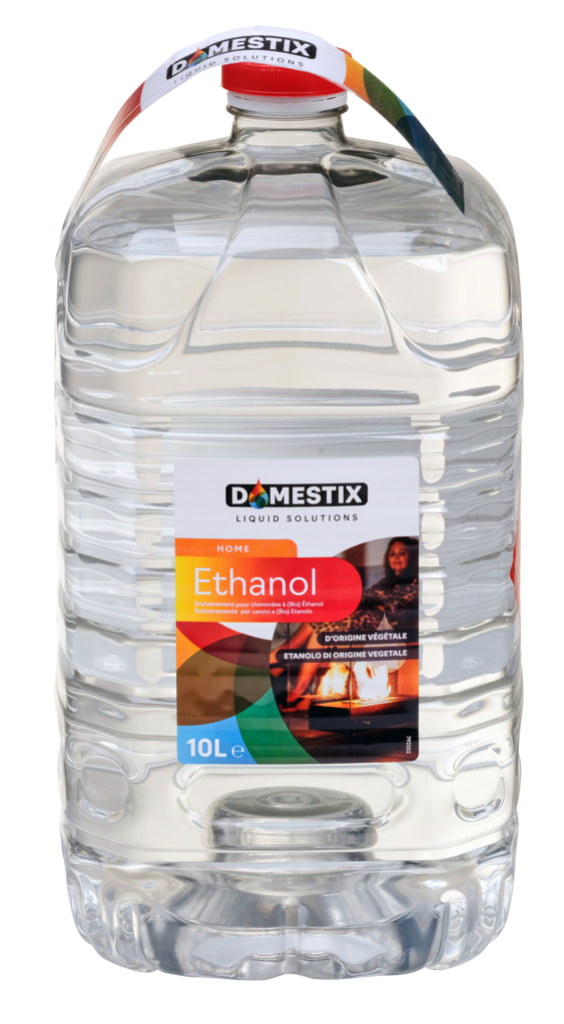 Combustibile liquido bioetanolo di origine vegetale 10 litri per camini e stufe ethanol Qlima
