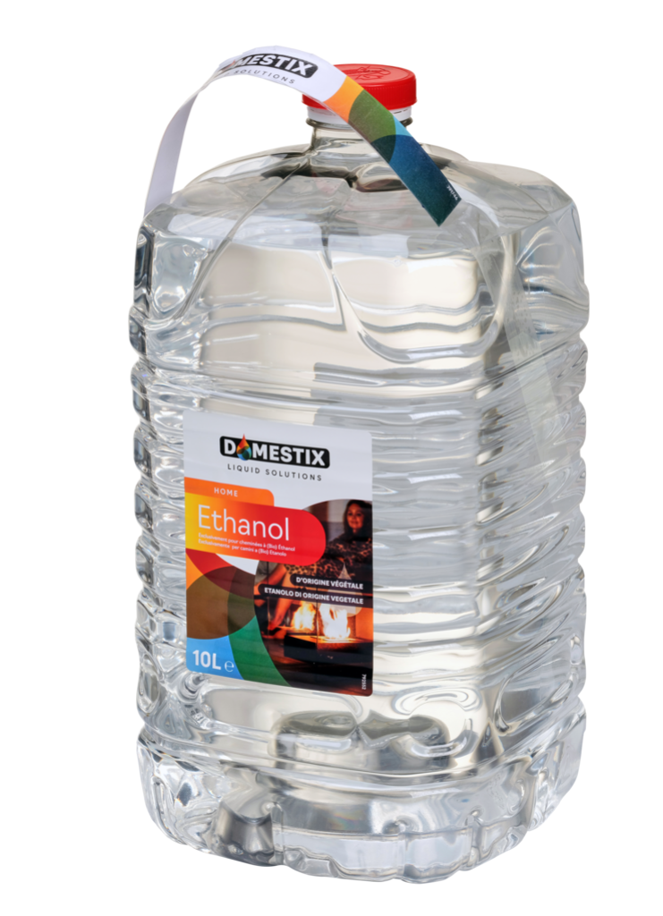 Combustibile liquido bioetanolo di origine vegetale 10 litri per camini e stufe ethanol Qlima