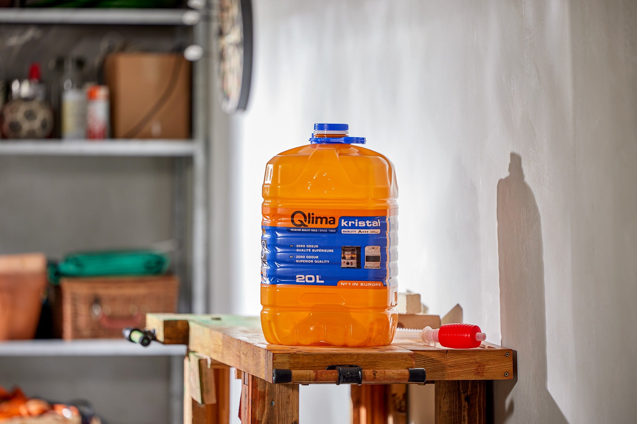 Combustibile liquido inodore per stufe a combustibile isoparaffina qualità A+++ tanica 20 litri Qlima